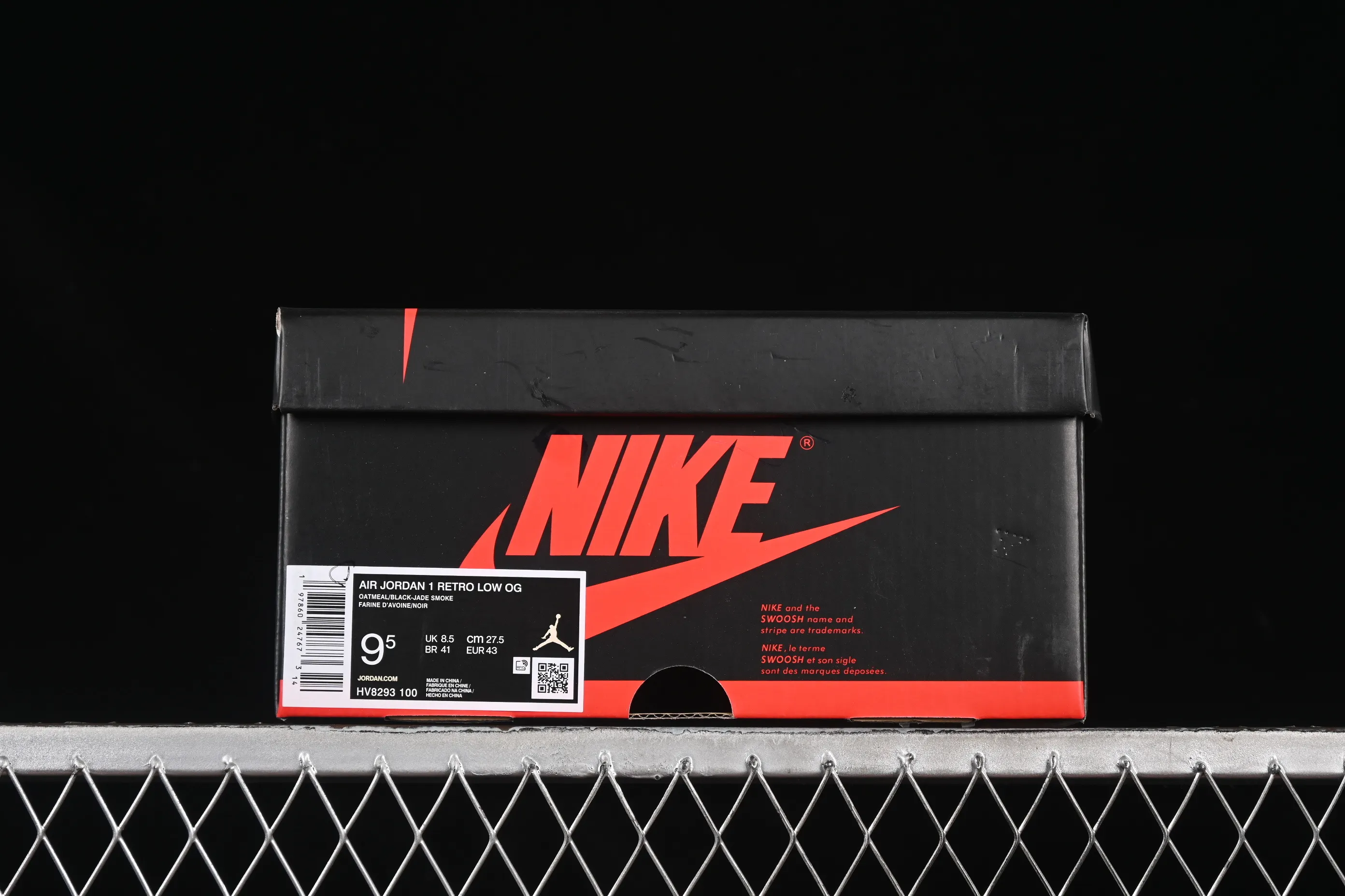 All categories Air Jordan Jordan series basketball shoes Air Jordan 1 Low Rui Hachimura x Air Jordan 1 Low OG "Oatmeal" AJ1 Joe 1 Hachimura co-branded low-top cultural casual sneakers HV8293-100